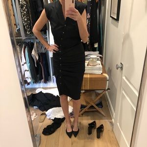 Veronica beard rouched dress